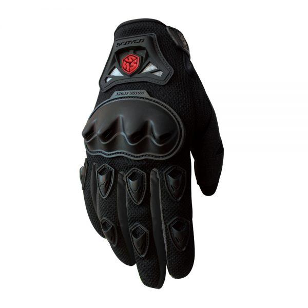 mc29 scoyco motorbike gloves black