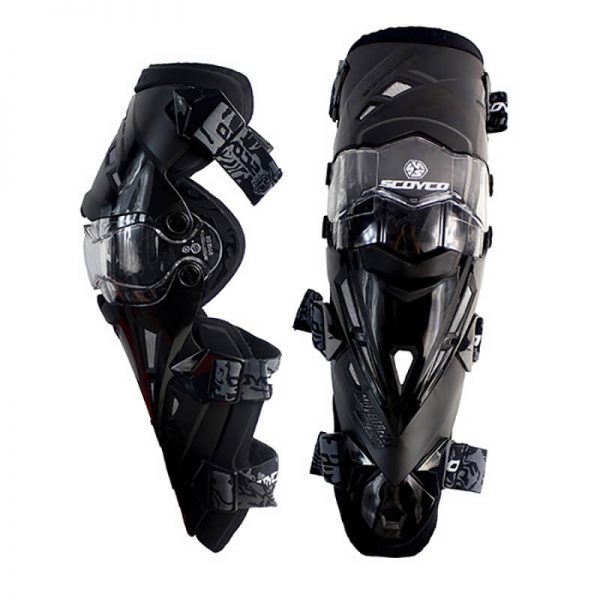 k12 scoyco leg protectors black