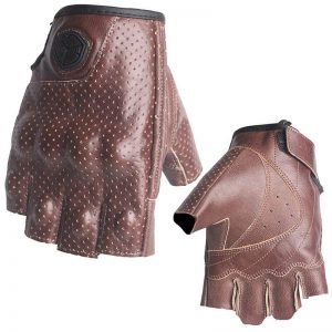 mc43 scoyco motorbike gloves brown